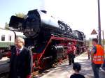 Dampflockfest am Bahnhof Karsdorf am 29.9.2011