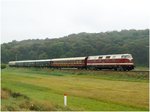 ITL 118 552-9 mit dem DPE 61078 von Löbau (Sachs) nach Vitzenburg, am 17.09.2016 bei Kleinjena.