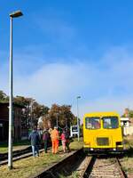 Am 03.10.2025 wurde in Ro�leben das 20. Unstrutbahnfest und das 20-j�hrige Bestehen der IG Unstrutbahn e.V. gefeiert. Auch der vereinseigene SKL 25.1.4248 war mit dabei. Dieser wurde im M�rz von den Eisenbahnfreunden Wetterau erworben. (Foto: Philipp Spannemann)