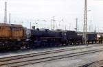 Am 08.05.1981 fotografierte Klaus Pollm�cher die DR 52 4893 im Bw Halle G.