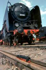 DR 01 005 als Vorbild und Modell w�hrend der 100.