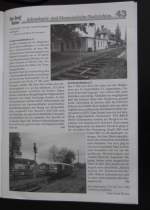 Bericht �ber den  Unstrut-Schrecke-Express  vom 01.05.2013 im Pre�´Kurier 3/2013.
