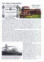 Teil einer Brosch�re des Ro�lebener Heimatverlages, in der auch die Geschichte der Unstrutbahn ber�cksichtigt wird.