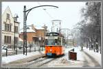 Tw 38 an der Endhaltestelle Vogelwiese; 08.01.2010 (Foto: Mark B�schel)