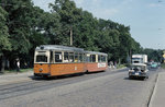Tw 26 mit einem Gotha-Beiwagen im Jahr 1990 am Salztor.
