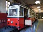 Wagen 23 im Depot in Naumburg; 20.08.2010 (Foto: Ralf Kuke)