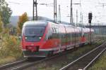 DB 643 502 + 643 503 auf �berf�hrungsfahrt Richtung Gro�korbetha, in Naumburg Hbf; 22.10.2010 (Foto: Marcel Grauke)