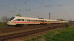Noch fahren die ICE´s �ber die Th�ringer Bahn, hier DB 411 012-8  Freie und Hansestadt Hamburg  + 415 020-7  Gotha  als ICE 1609 von Rostock Hbf nach M�nchen Hbf.