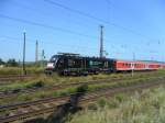 MRCE dispolok ES64 U2-073  Freudenberg Schwab  mit RB nach Eisenach fuhr am 25.09.11 ab Gl.