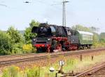 LDC 23 1019 am 02.09.2011 auf der Fahrt zu den Meininger Dampfloktagen in Naumburg Hbf.