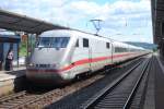 DB 401 062-5  Geisenheim/Rheingau  als ICE 279 von Berlin Hbf (tief) nach Basel SBB, am 21.06.2013 in Naumburg Hbf.