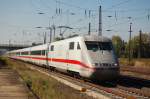 DB 401 001-3  Gie�en  als umgeleiteter ICE 874 von Karlsruhe nach Berlin Hbf (tief), am 02.10.2013 in Naumburg Hbf.