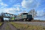 BEM E 94 192 + Bayernbahn 142 130-4 + 140 438-3 unterwegs von N�rdlingen nach Dessau, am 17.02.2014 in Naumburg Hbf.