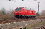 DB 245 001 als Tfzf Richtung Bad K�sen, am 04.04.2014 in Naumburg Hbf.