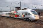 DB 415 022-3  175 Jahre Eisenbahn in Deutschland  als ICE 1557 von Saarbr�cken Hbf nach Dresden Hbf, bei der Durchfahrt in Naumburg (S) Hbf; 20.03.2010 (Foto: dampflok015)