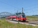 DB 442 777 als RE 4984 von N�rnberg Hbf nach Leipzig Hbf, am 28.06.2019 in Naumburg Hbf.