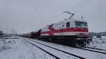 Am 01.12.2023 bespannte die EBS V200 507 bis Naumburg Hbf einen DLr von Karsdorf nach Weimar, f�r eine Sonderfahrt nach Dresden.