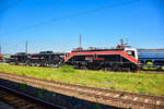 FWK 143 056 mit EBS 202 597 und 202 738 am 13.05.2024 in Naumburg (S) Hbf.