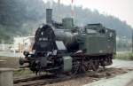 DR 89 1004 im Bf Nebra; 15.09.1984 (Foto: Klaus Pollm�cher)