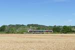Abellio 1648 xxx als RB 80549 von Karsdorf nach Naumburg (S) Ost, am 18.07.2023 bei Roßbach (Naumburg).