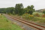 Der Unstrutbahn km 9,4 am 05.10.2013 bei Balgst�dt.