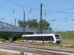 abellio 1648 938-6 als RB 80575 von Wangen nach Naumburg Ost, am 28.06.2019 in Naumburg Hbf.
