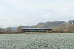 abellio 1648 xxx als RB 80555 vom Wangen nach Naumburg Ost, am 21.12.2021 bei Roßbach.