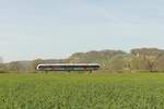 Abellio 1648 xxx als RB 80555 von Wangen nach Naumburg Ost, am 18.04.2022 bei Roßbach.