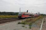 DB 642 730 + 642 702 als RB 34870 von Naumburg Ost nach Nebra, am 08.09.2013 in Naumburg Hbf.