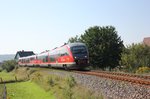 DB 642 665 + 642 xxx als RB 34872 von Naumburg Ost nach Nebra, am 12.05.2015 in Roßbach.