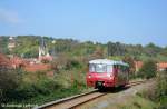 EBS 772 345-5 mit dem DPE 81084 von Laucha nach Naumburg Hbf, am 05.10.2014 bei Roßbach.