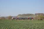 abellio 1648 xxx als RB 80573 von Wangen nach Naumburg Ost, am 16.04.2019 bei Roßbach.