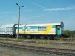 KEG Wohnschlafwagen bei ARCO am Zementwerk Karsdorf; 08.08.2009