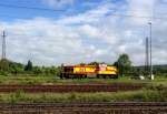 MEG 221 am 15.05.2014 auf der Fahrt nach Karsdorf, um dort Kesselwagen zu holen.