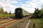 D-PRESS 56 80 22-41 271-8 Bm 234 der ehemaligen Deutschen Bundesbahn im DPE 24888 nach Chemnitz Hbf, bei der Ausfahrt in Freyburg; 10.09.2011
