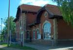 Bahnhofsgeb�ude in Naumburg (S) Ost; 10.05.2008