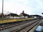 Am 31.12.2012 war dieser Blick auf die ersten 2 Bahnsteige noch m�glich.