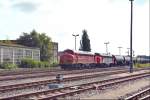 Altmark Rail 1149 + EBS 1131 bef�rderten am 12.07.2013 einen Kesselzug von Leipzig-Wiederitzsch nach Gera Hbf.