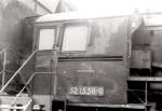 DR 52 1538 am 18.03.1984 bei Zetti in Zeitz.