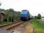 PRESS 346 019-6 mit dem DPE 85797 von Karsdorf nach Leipzig-Plagwitz, bei Ro�bach; 10.09.2005 (Foto: Sammlung IG Unstrutbahn e.V.) 