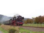 TG 50 3708-0 mit dem DPE 91933 von Sch�nebeck zum Winzerfest in Freyburg, bei der Durchfahrt in Wangen am 14.9.2008.