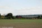 DR 65 1049 mit dem DPE 85975 von Chemnitz nach Freyburg, vor Ro�bach; 12.09.2009 (Andreas Leipoldt)