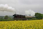 EMBB 52 8154-8 als Schlu�lok am DPE 37690 von Leipzig Hbf nach Freyburg, am 19.05.2013 bei Ro�bach.