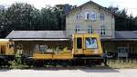 Schweerbau Gleisarbeitsfahrzeug für D-HOB 2500 (GAF 100 R) registriert unter D-SBAU 99 80 9580 000-4. Jübek 30.08.2025