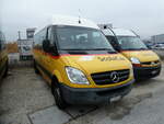 (232'363) - CarPostal Ouest - VD 329'196 - Mercedes am 23. Januar 2022 in Daillens, Planzer