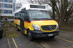 (284'474) - CarPostal Ouest - VD 386'108/PID 10'718 - Mercedes (ex JU 39'182) am 31. Januar 2026 in Yverdon, Garage