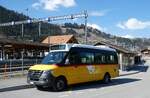 (285'576) - Tritten, Zweisimmen - BE 871'998/PID 11'400 - Mercedes am 20. M�rz 2026 beim Bahnhof Zweisimmen