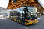 (282'092) - PostAuto Wallis - Nr. 84/VS 548'724/PID 11'887 - MAN am 6. November 2025 beim Bahnhof Sion
