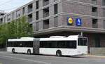 (278'242) - Overney, Vevey - VD 385'037 - Solaris (ex AAGR Rothenburg) am 30. Juli 2025 beim Bahnhof Bern Europaplatz