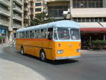 FBY 708
1975 Bedford YRQ
Marshall B46F

New to Atomic Weapons Research Establishment (AWRE), Aldermaston, Berkshire, England, registered HGM 614N.  Imported to Malta in 1989.  Previously registered Y-0708 in Malta.

Photographed 14th September 2005 approaching Sliema Ferries, Malta.